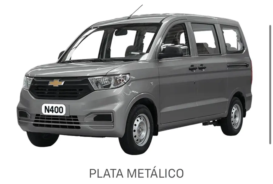 N400 Microbús color Plata